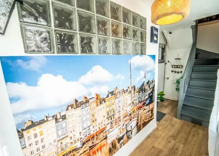 2 Bedroom Apartment 6-7pers, parking, 10min Honfleur * Honfleur